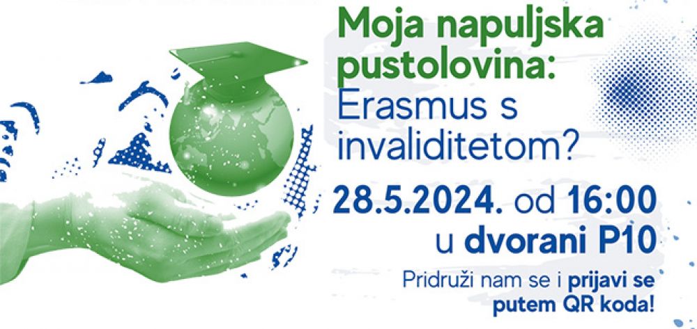 Predavanje "Moja napuljska pustolovina: Erasmus s invaliditetom?" 28. svibnja 2024.